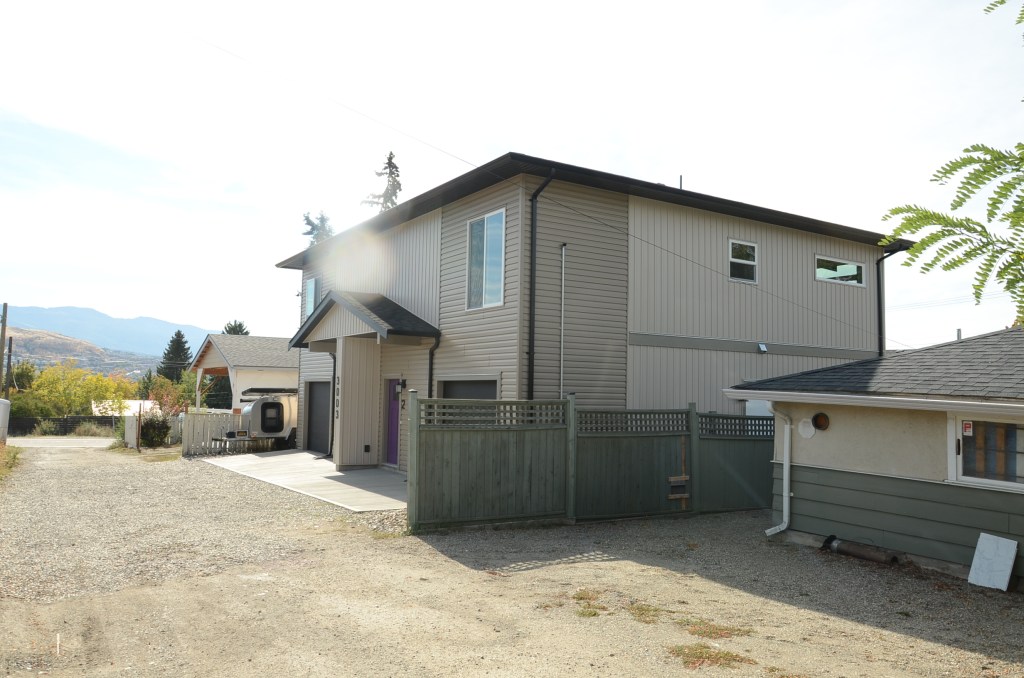 'Super efficient' but slow uptake on streamlined housing development in Okanagan, Kamloops | iNFOnews.ca A duplex accessed from the back alley.