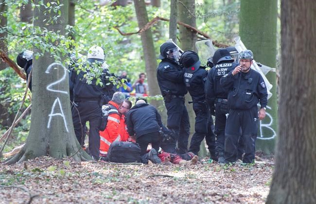 German police halt forest eviction after journalist dies | iNFOnews.ca