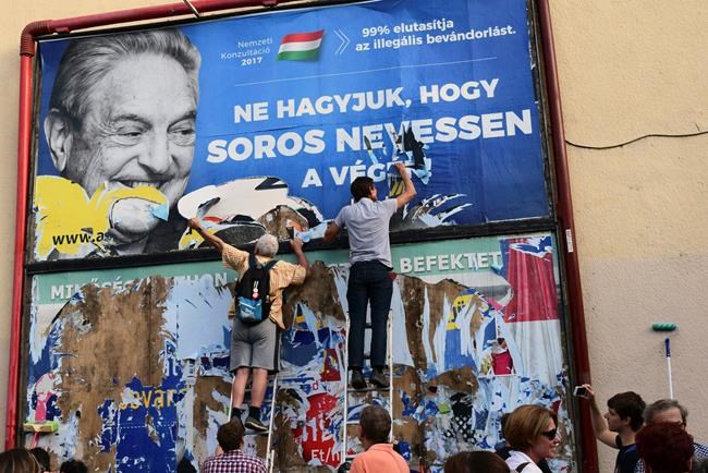 George Soros foundation sues Hungary on laws targeting NGOs | iNFOnews.ca