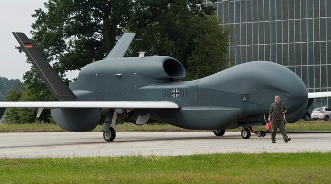 Germany looking to sell costly, rarely used drone to Canada | iNFOnews.ca