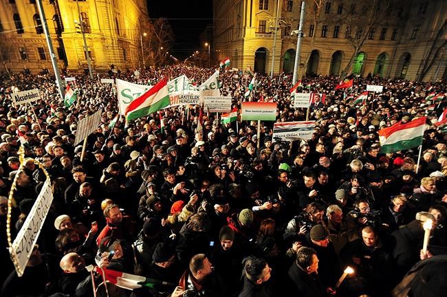 Hungary: Orban backers staging pre-election 'Peace March' | iNFOnews.ca Hungary: Orban backers staging pre-election 'Peace March' | iNFOnews.ca