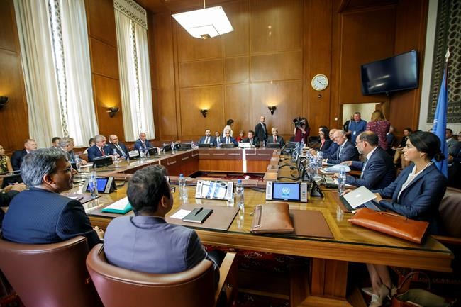 Diplomats from Iran, Russia, Turkey meet UN envoy on Syria | iNFOnews.ca Diplomats from Iran, Russia, Turkey meet UN envoy on Syria | iNFOnews.ca