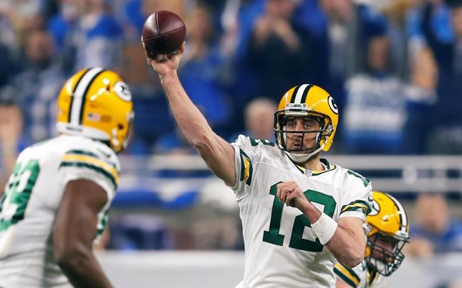 Rodgers-led Packers beat Lions 31-24 to win NFC North | iNFOnews.ca CP587324456