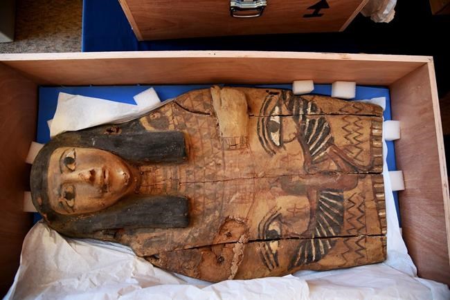 Israel returns sarcophagus covers to Egypt as relations warm | iNFOnews.ca