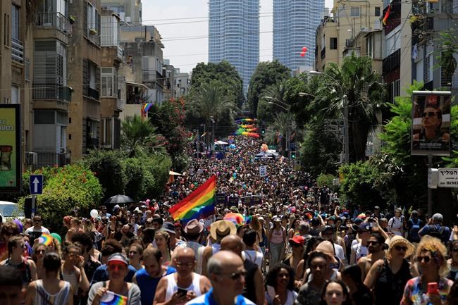 Pride parade kicks off in Tel Aviv with partiers, protesters | iNFOnews.ca Pride parade kicks off in Tel Aviv with partiers, protesters | iNFOnews.ca