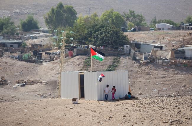 Palestinians set up outpost near hamlet Israel seeks to raze | iNFOnews.ca CP1593026951
