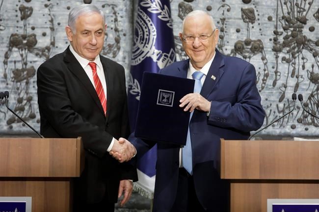 The Latest: Netanyahu tapped to form new government | iNFOnews.ca The Latest: Netanyahu tapped to form new government | iNFOnews.ca