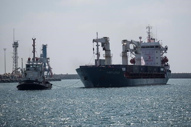 Turkish ship carrying aid to Gaza reaches Israeli port | iNFOnews.ca Turkish ship carrying aid to Gaza reaches Israeli port | iNFOnews.ca