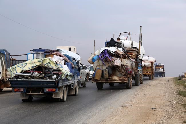 Syrian troops capture key town in rebel-held Idlib province | iNFOnews.ca CP923031937