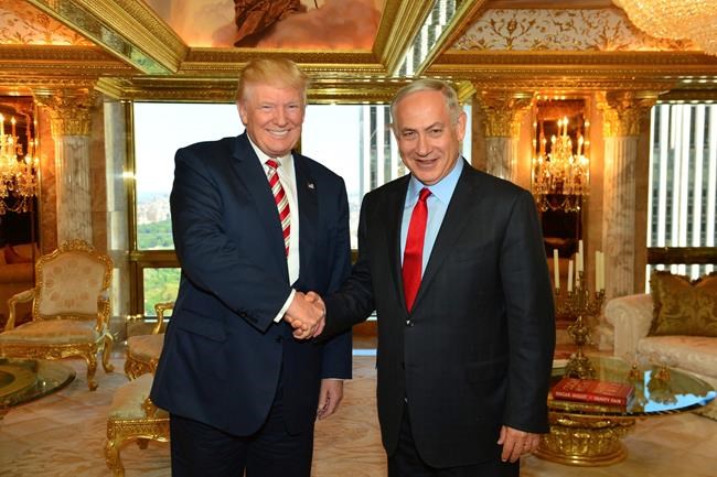 For Israeli leader, Trump brings friendship - and risks | iNFOnews.ca