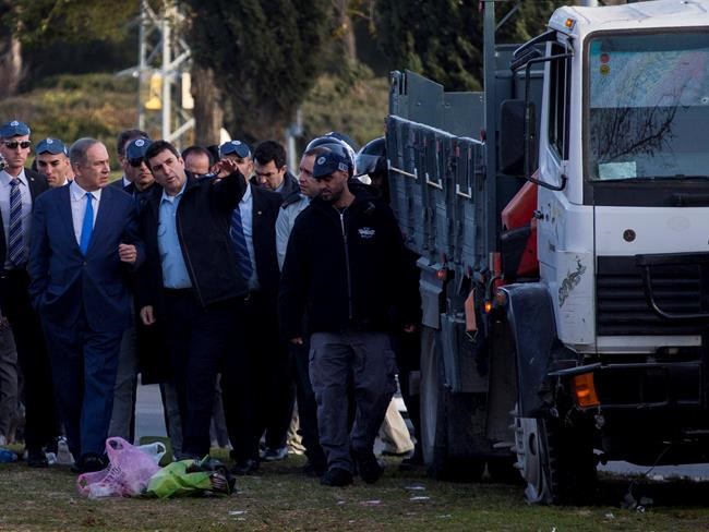 Israeli police arrest 9 following Palestinian truck attack | iNFOnews.ca CP1954173502