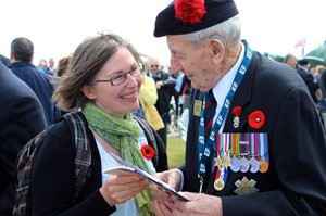 Julia Mackey's one-woman play commemorates Canada's role on D-Day in Normandy | iNFOnews.ca CP28644714