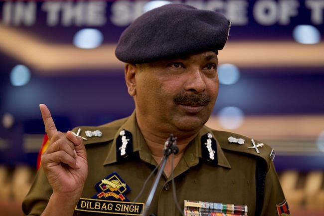 Indian troops kill 3 senior Kashmiri militants | iNFOnews.ca CP1119885155