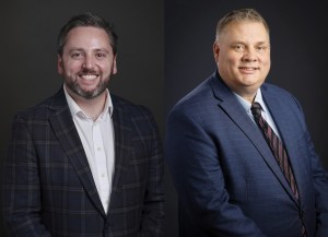 Headshots of two men in a merged image.