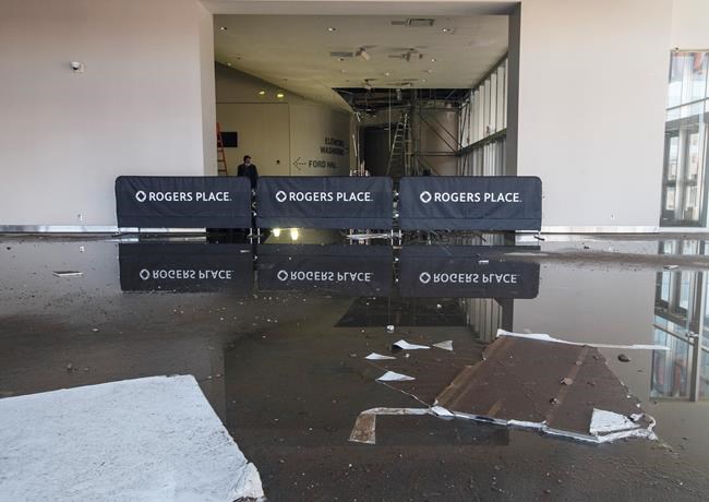 Storm causes damage but Edmonton Oilers arena structurally sound: mayor | iNFOnews.ca