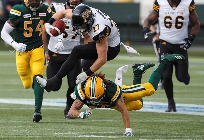 Ticats' Mercer Timmis showing signs of CFL Hall of Fame bloodline | iNFOnews.ca