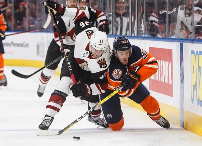 McDavid scores his second goal in overtime, lifts Oilers over Coyotes | iNFOnews.ca