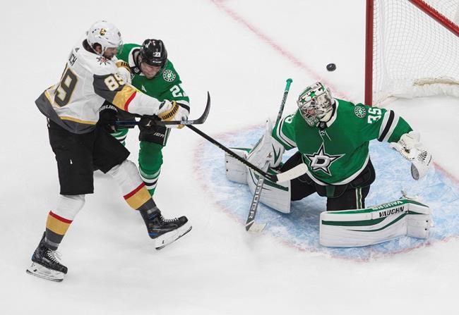 Khudobin, Stars beat Knights to take 3-1 lead in West final | iNFOnews.ca