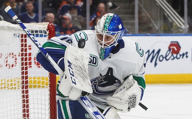 Pearson's first career four-point game helps Canucks soar past Oilers 5-2 | iNFOnews.ca