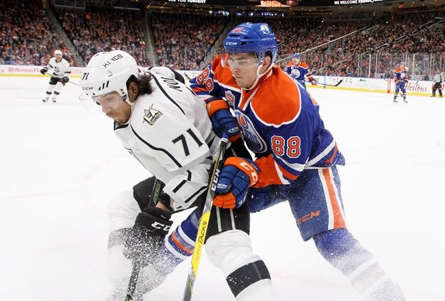 Eric Gryba scores winner, Oilers hand Kings their third straight loss | iNFOnews.ca Eric Gryba scores winner, Oilers hand Kings their third straight loss | iNFOnews.ca