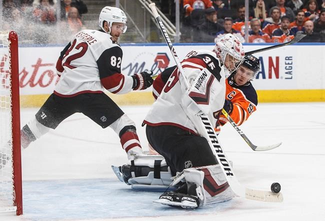 Derek Stepan's overtime goal leads Arizona Coyotes past Edmonton Oilers 3-2 | iNFOnews.ca