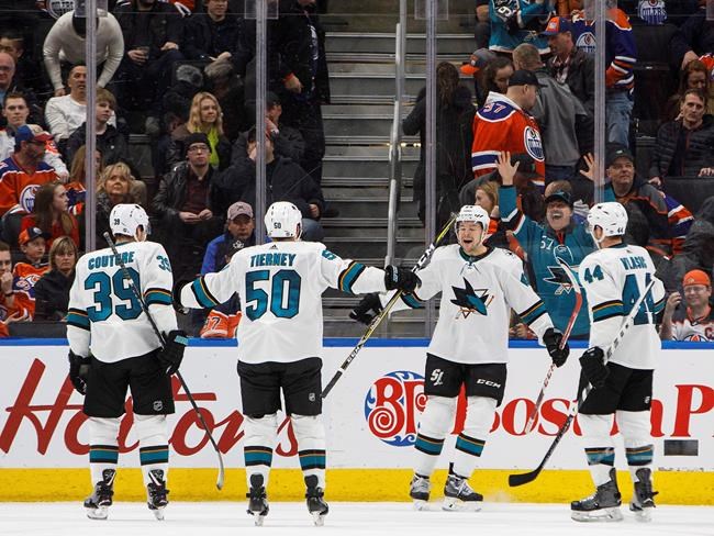 Hertl's two goals lifts Sharks to 4-3 overtime win against Oilers | iNFOnews.ca Hertl's two goals lifts Sharks to 4-3 overtime win against Oilers | iNFOnews.ca