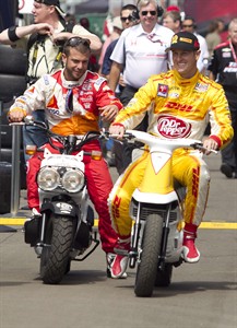 Pagenaud first, Hinchcliffe struggles in first practice at Edmonton Indy | iNFOnews.ca