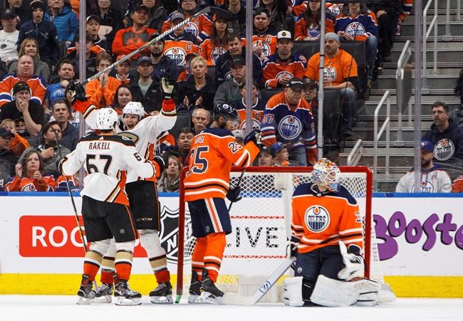 Hampus Lindholm completes late comeback, Ducks beat Oilers 5-4 in overtime | iNFOnews.ca
