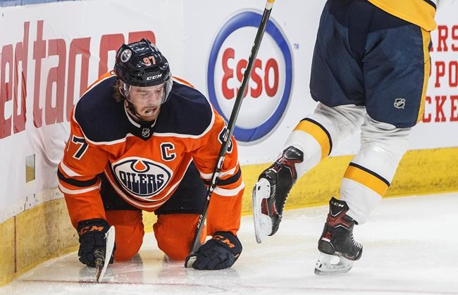 Edmonton Oilers captain Connor McDavid out 2 to 3 weeks with quad injury | iNFOnews.ca