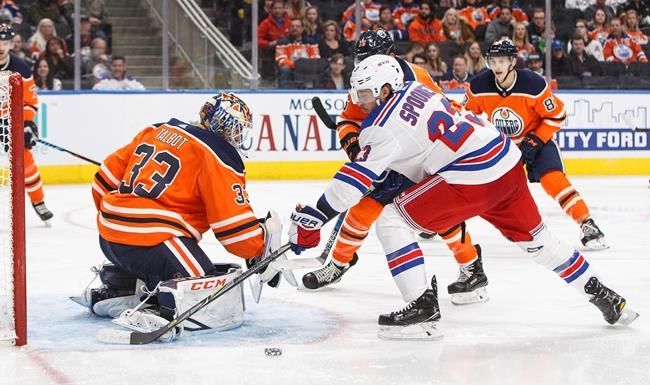 Alexander Georgiev earns first NHL win, Rangers beat Oilers 3-2 | iNFOnews.ca