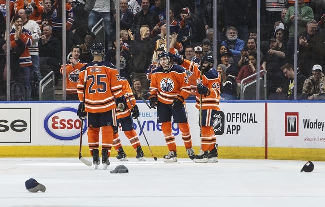 Nugent-Hopkins, Draisaitl lead Edmonton Oilers to 8-4 win over LA Kings | iNFOnews.ca Nugent-Hopkins, Draisaitl lead Edmonton Oilers to 8-4 win over LA Kings | iNFOnews.ca