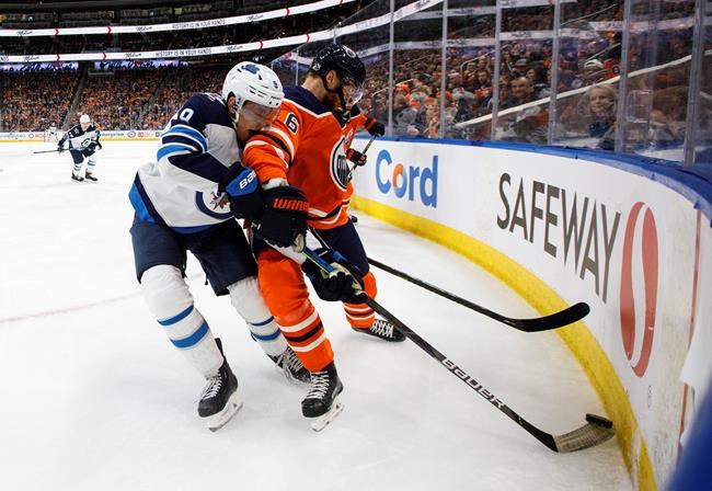 Draisaitl and Nugent-Hopkins combine to lead Oilers past Jets 3-2 | iNFOnews.ca