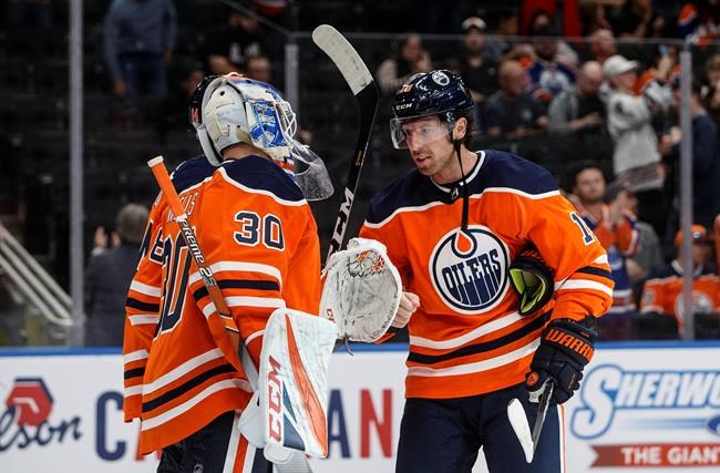 Neal scores in first pre-season game with Oilers, Edmonton beats Winnipeg | iNFOnews.ca CP1848637048