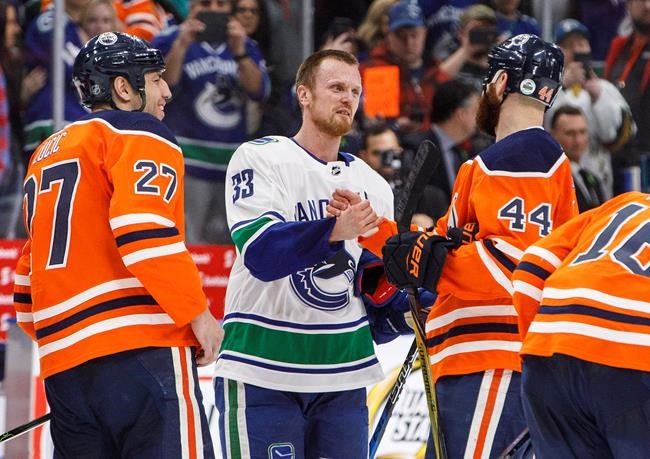 Draisiatl lifts Oilers to 3-2 shootout win over Canucks in Sedins' final game | iNFOnews.ca