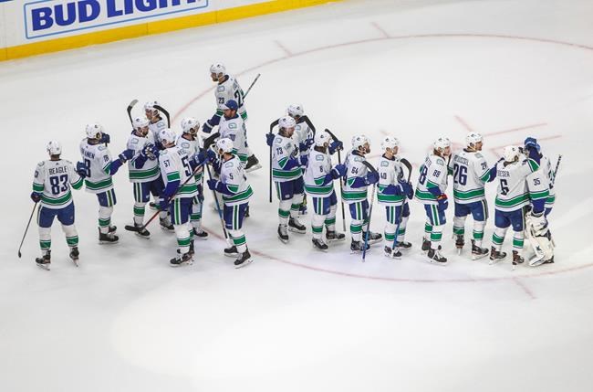 Thatcher Demko stops 43 shots as Canucks beat Vegas 2-1 in NHL playoff action | iNFOnews.ca
