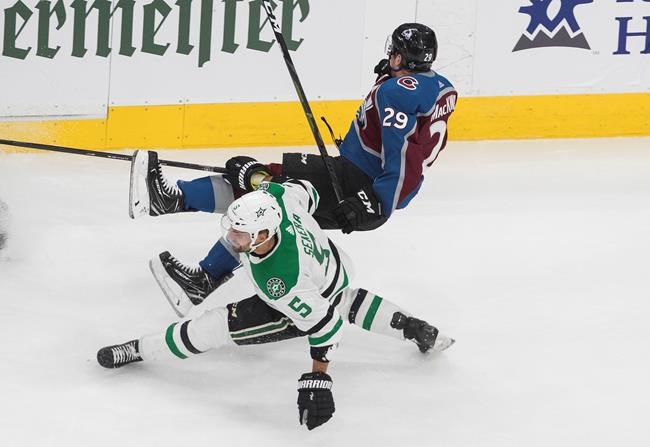 Stars' top line dominant in 5-3 win over Avs in Game 1 | iNFOnews.ca