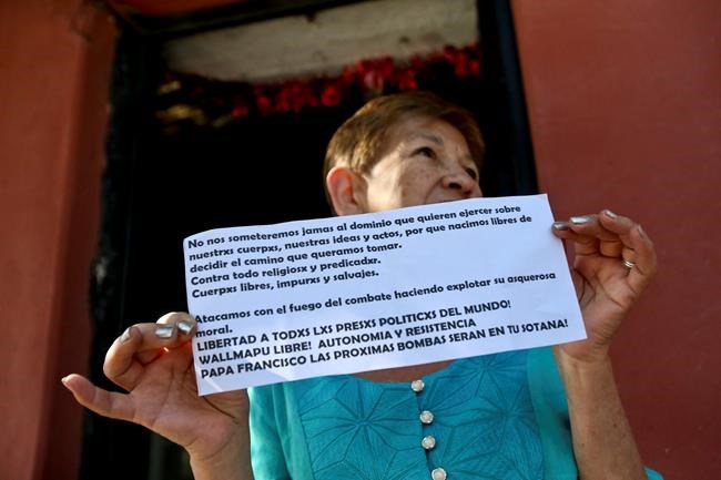 3 Chile churches firebombed, president calls for 'respect' | iNFOnews.ca 3 Chile churches firebombed, president calls for 'respect' | iNFOnews.ca