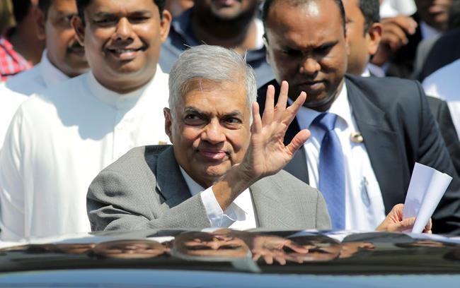 Sri Lankan prime minister testifies in bond probe | iNFOnews.ca CP1906738753