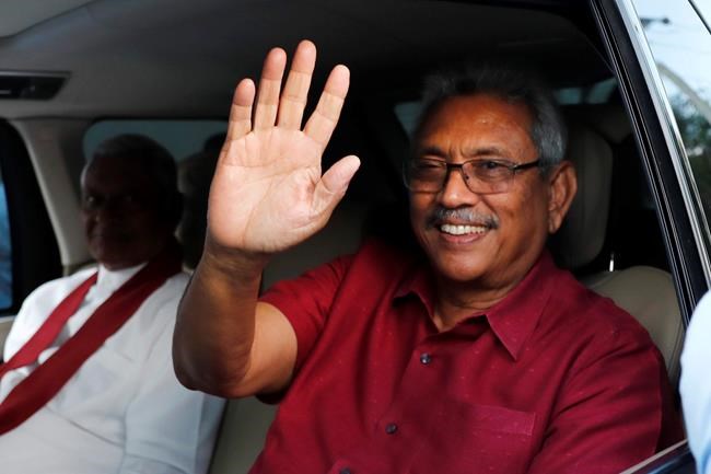 Former Sri Lankan defence chief wins presidential vote | iNFOnews.ca CP1816483972