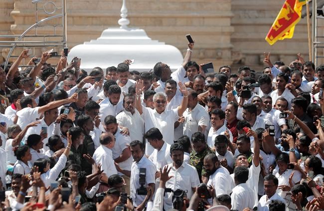 Gotabaya Rajapaksa sworn in as Sri Lanka’s new president | iNFOnews.ca