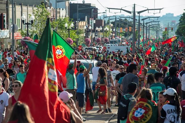 Montreal soccer fans celebrate Portugal's Euro victory over France | iNFOnews.ca Montreal soccer fans celebrate Portugal's Euro victory over France | iNFOnews.ca