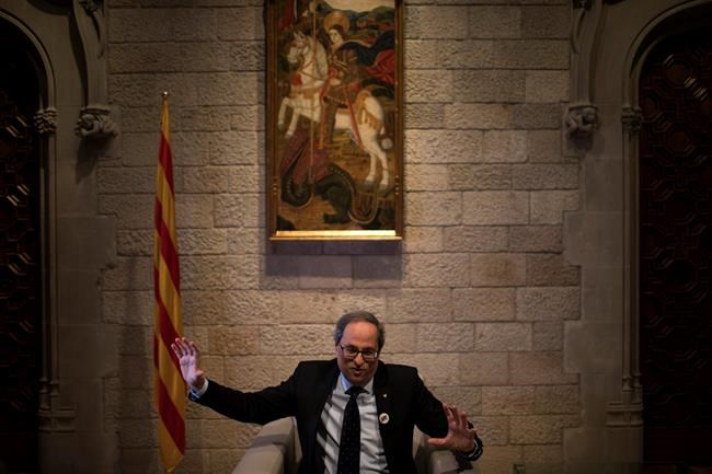 AP Interview: Catalan leader says 'No' to Spain govt budget | iNFOnews.ca