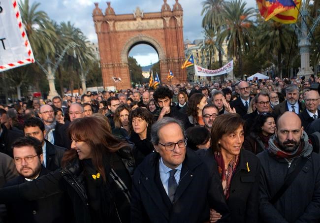 Catalan chief on trial over display of secessionist symbols | iNFOnews.ca