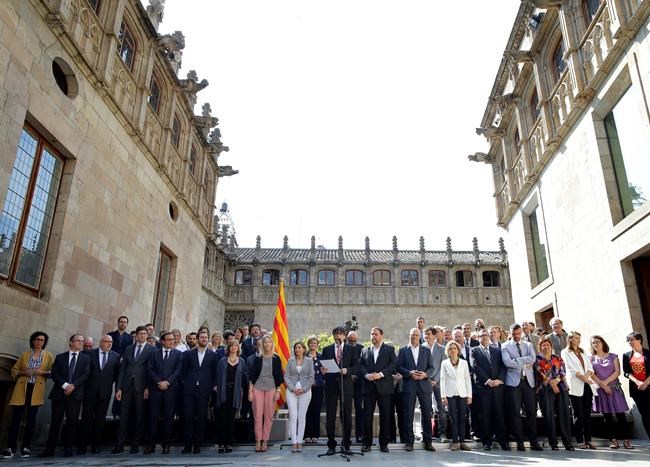 Catalonia steps up separatist challenge with Oct. 1 vote | iNFOnews.ca