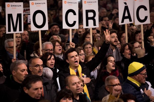 Trial of Catalan separatists begins in Madrid amid protests | iNFOnews.ca