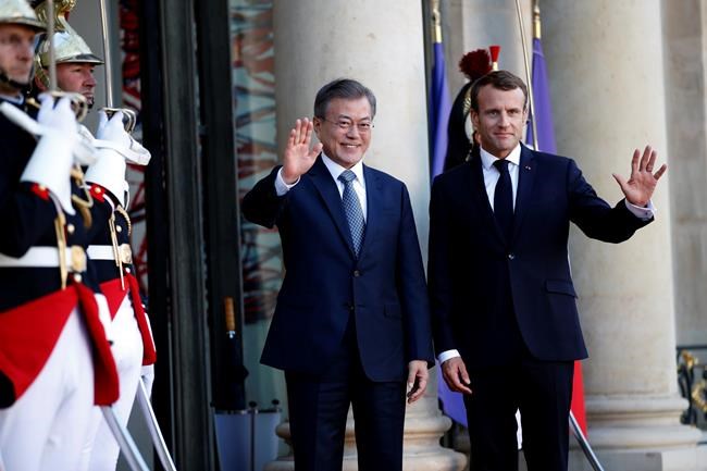 South Korean President meets Macron on state visit to France | iNFOnews.ca