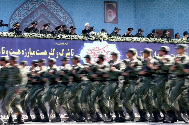 In defiance to US, Iran unveils latest missile during parade | iNFOnews.ca In defiance to US, Iran unveils latest missile during parade | iNFOnews.ca