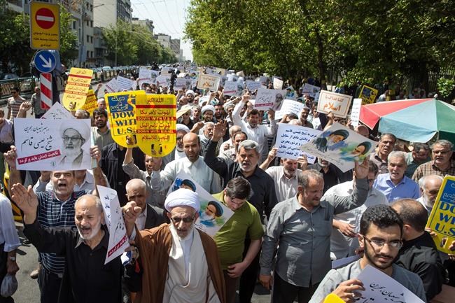 Crowds rally in Iran against Saudi Arabia ahead of hajj | iNFOnews.ca Crowds rally in Iran against Saudi Arabia ahead of hajj | iNFOnews.ca