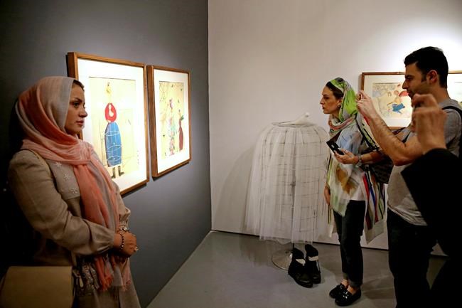 Iran opposition leader's daughter holds painting exhibition | iNFOnews.ca