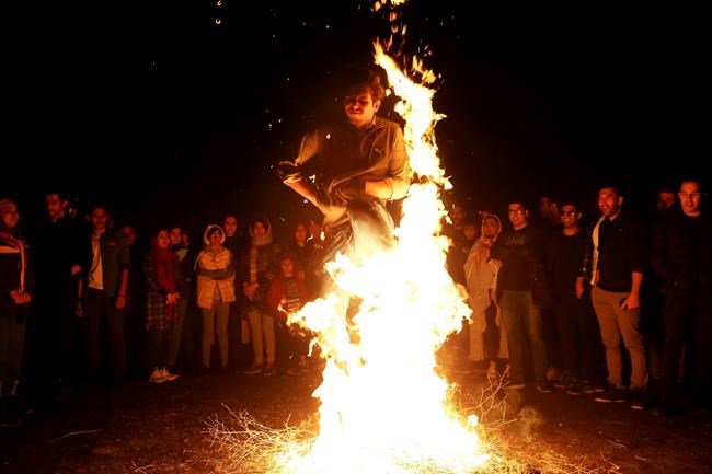 Iran's woes briefly go up in smoke during fire festival | iNFOnews.ca
